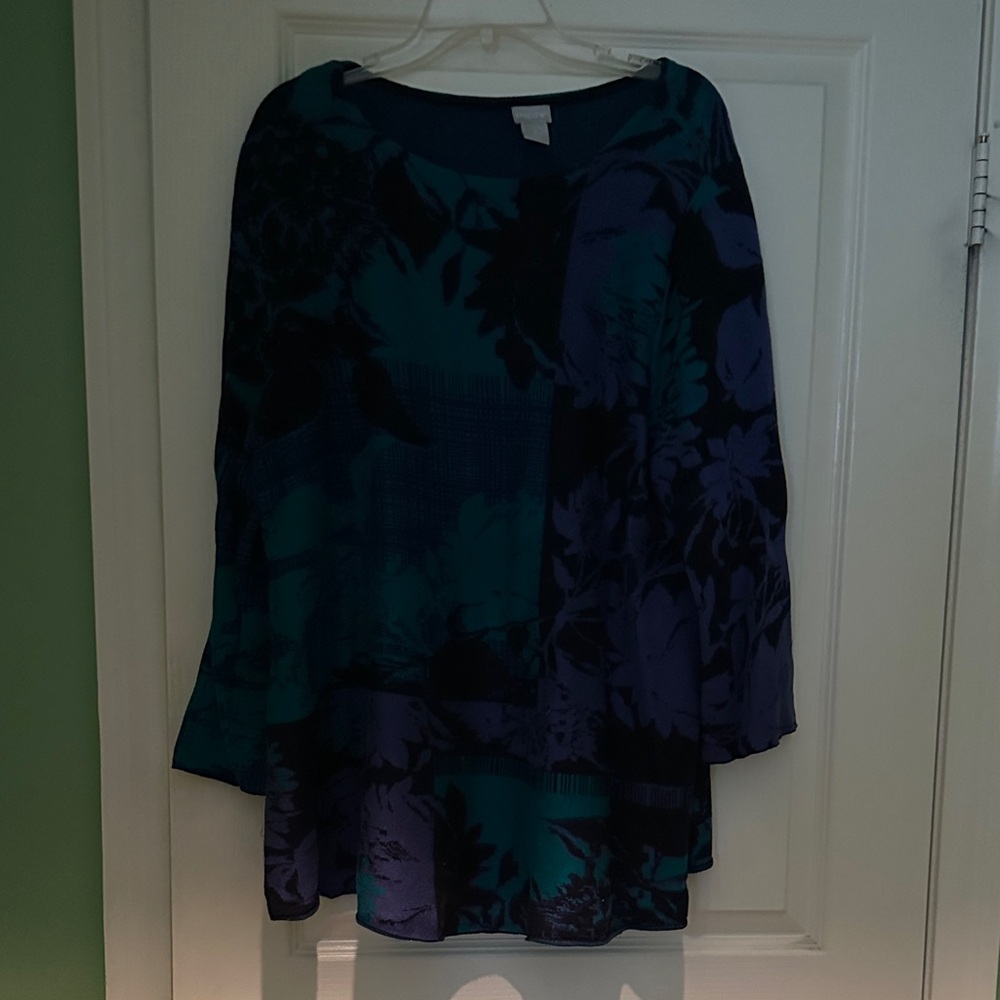 Floral Patterned Women's Top